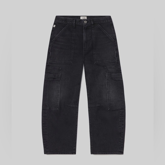 Citizens Of Humanity Denim - Citizens Of Humanity Leah Boyfriend Style Jeans Dark Denim